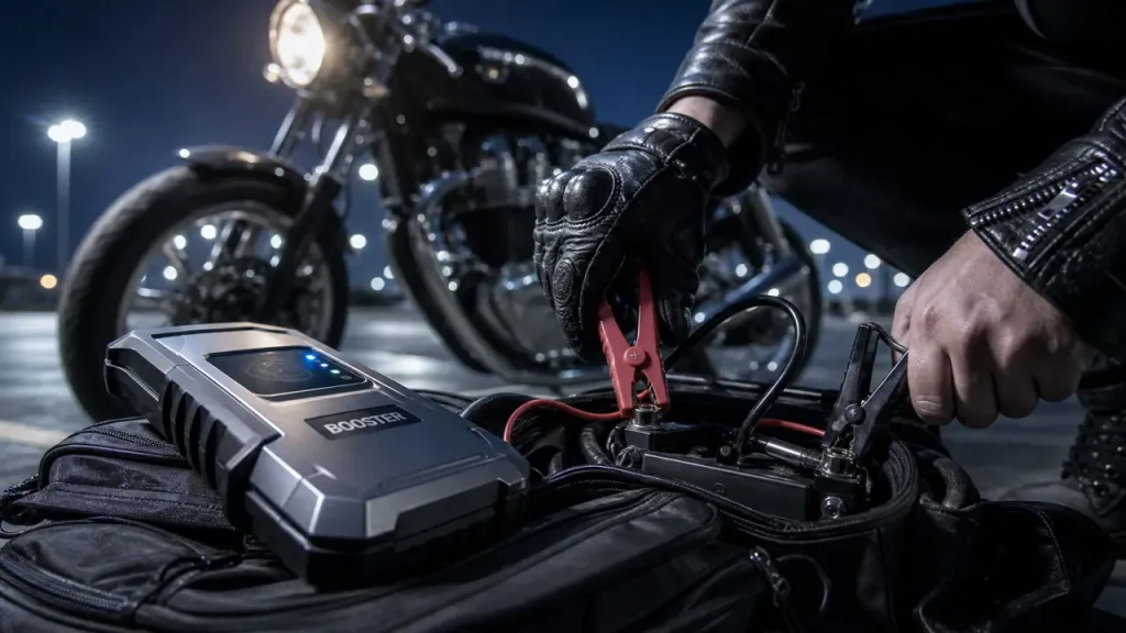 Booster batterie moto : la puissance, le lithium et les protections à vérifier avant d’acheter