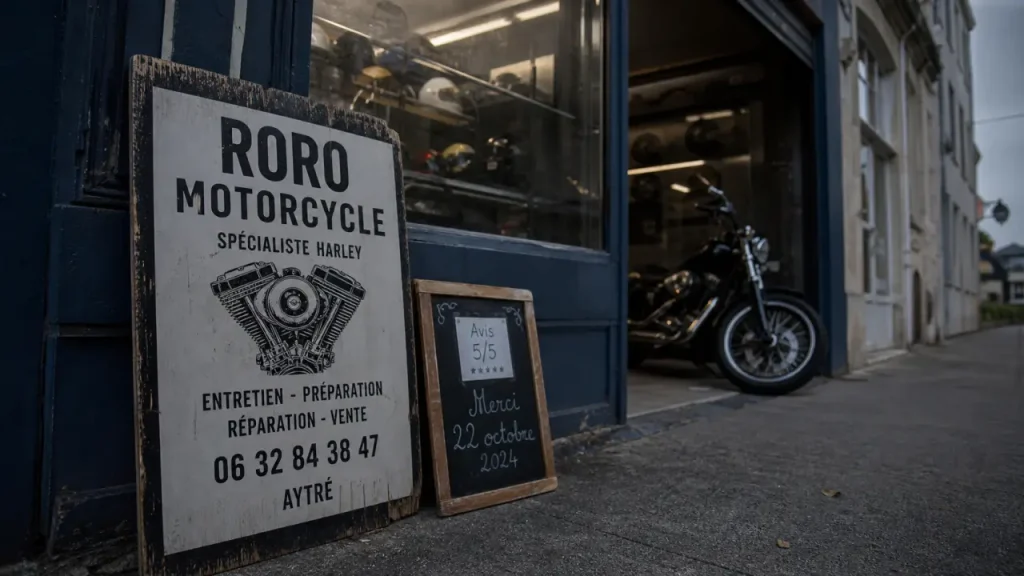 Track Motor à Aytré : avis 5/5, immatriculation et repères pour vérifier le bon garage moto