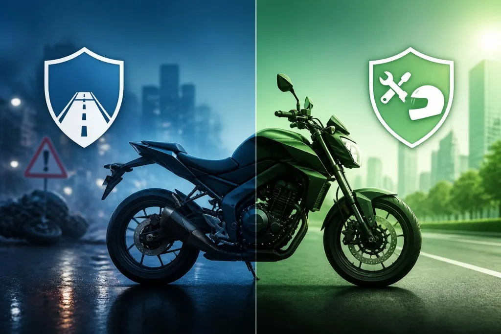 Responsabilité civile, tiers ou tous risques : choisir la bonne assurance moto selon son usage