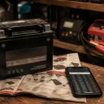Batterie moto Dafy sur établi, catalogue et prix remisés