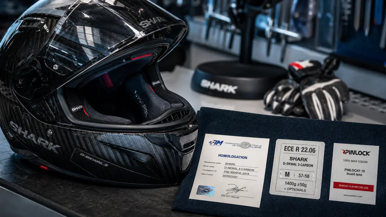 Casque moto gp racing : réplique ou vrai casque piste