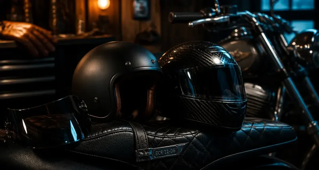 Casque moto pour custom : le jet pour le style, l’intégral pour la protection
