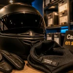 Casque moto solde intégral en promo, intérieur lavable