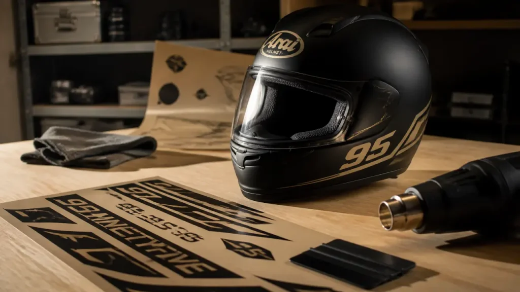 Stickers, covering ou peinture : quelle déco casque moto choisir sans perdre en sécurité ?