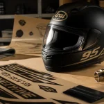 Déco casque moto : stickers et covering pour casque sans perdre en sécurité