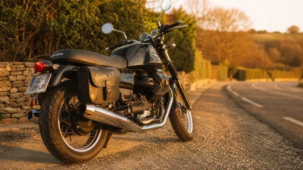Essai Moto Guzzi V7 : le rétro qui séduit, la route qui tranche