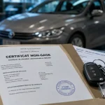 Gager un véhicule : certificat de situation administrative non-gage en agence auto