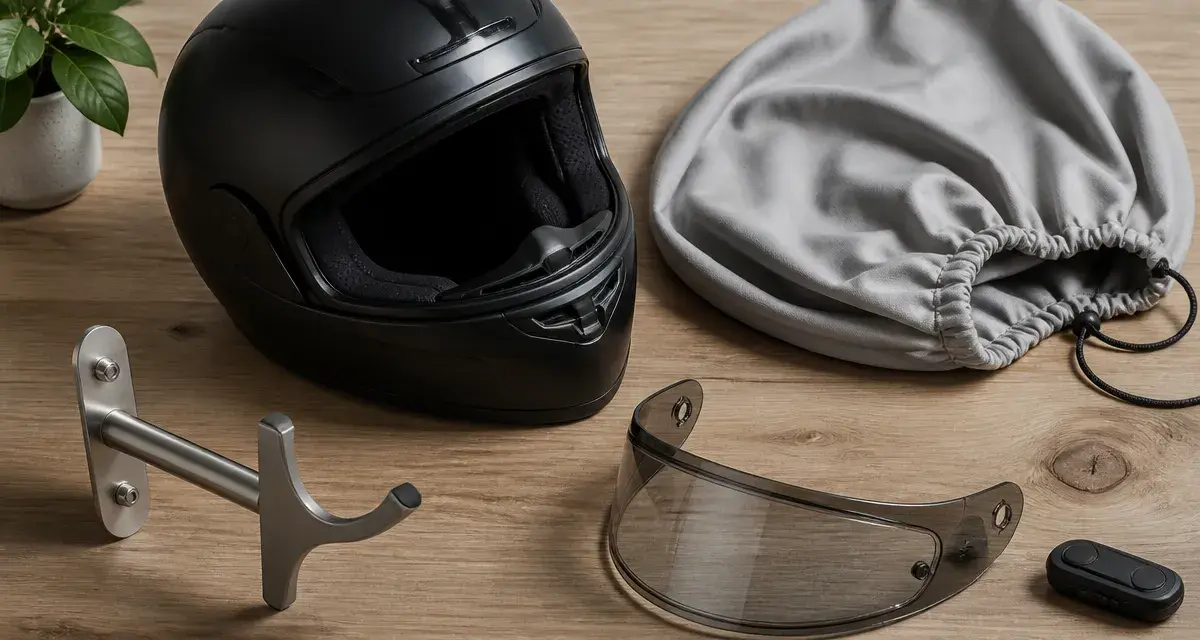 Accessoire casque moto : casque et intercom pour protéger et personnaliser