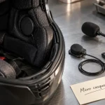 Micro casque pour moto : micro pour casque intégral