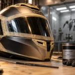 Peinture pour casque moto : solvant et fragilisation de la coque