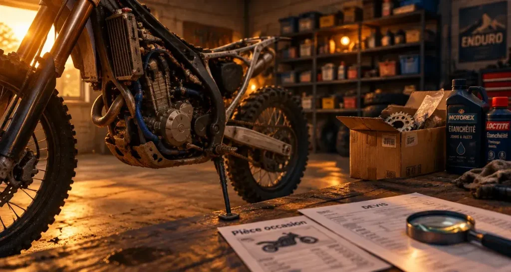 Casse moto à Toulon : la pièce d&rsquo;occasion qui remet la moto sur la route sans vider le budget