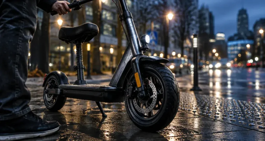 Trottinette électrique avec selle : le confort des longs trajets dépend surtout de l’homologation