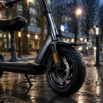 Trottinette electrique selle confortable, homologation pour longs trajets